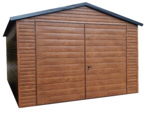 Garaż nr 77 z bramą dwuskrzydłową