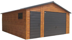 Garaż nr 155 z bramą uchylną i drzwiami