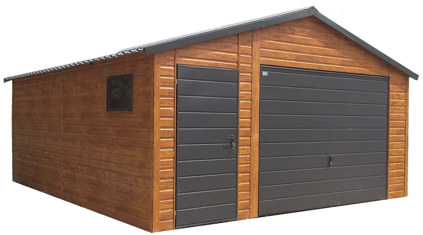 Garaż nr 155 z bramą uchylną i drzwiami