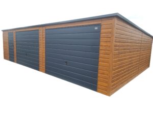 Garaż nr.167 z dwiema bramami uchylnymi