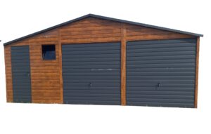 Garaż nr.163 blaszany 8x6m + okno