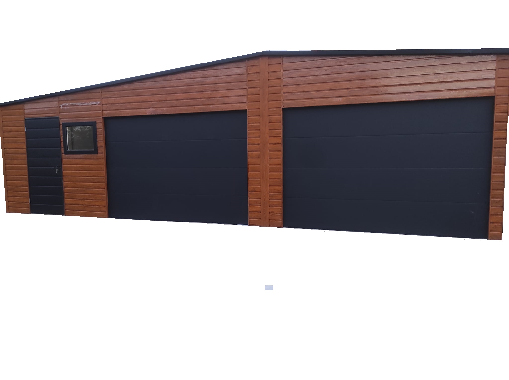 Garaż nr.169 dwie bramy segmentowe