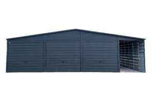 Garaż nr. 218 z dwiema bramami uchylnymi + wiata