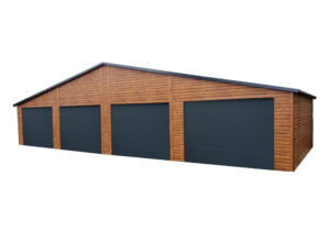 Garaż nr.215 cztery bramy segmentowe